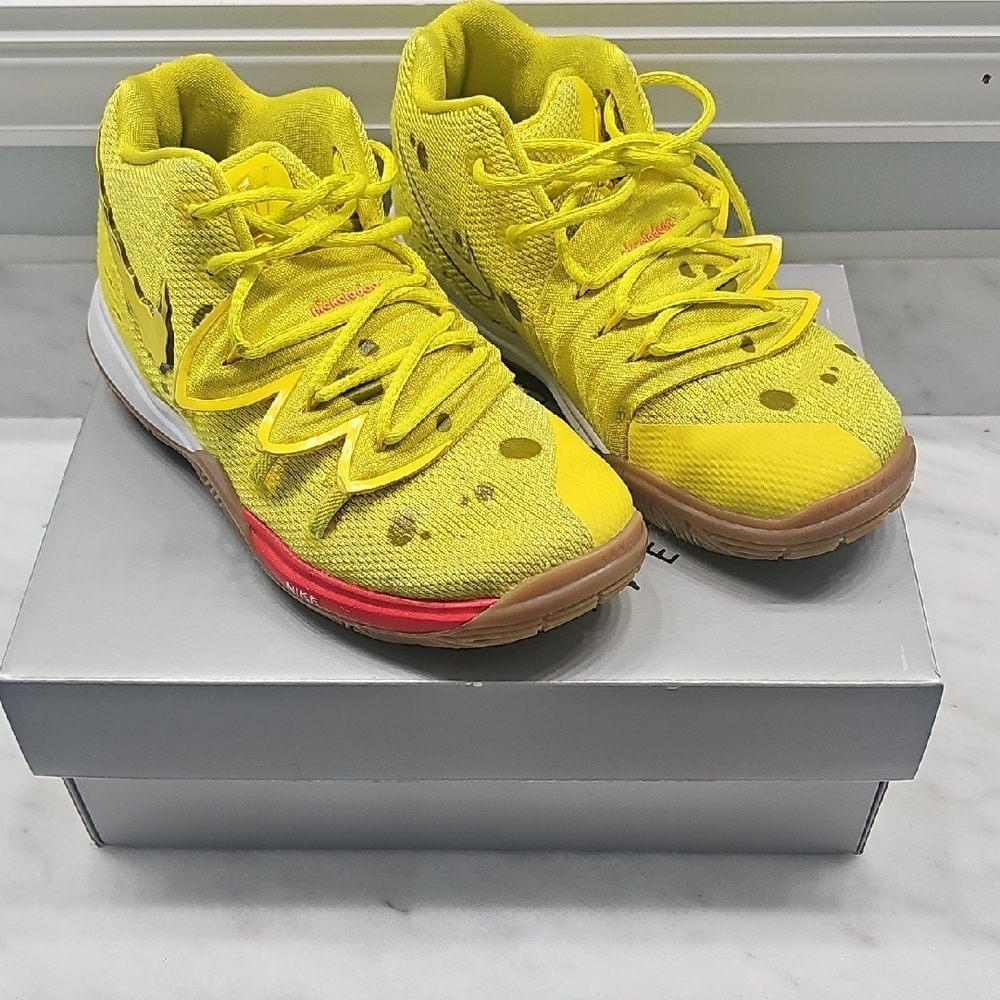 Nike Bright Yellow Kids Sneakers
